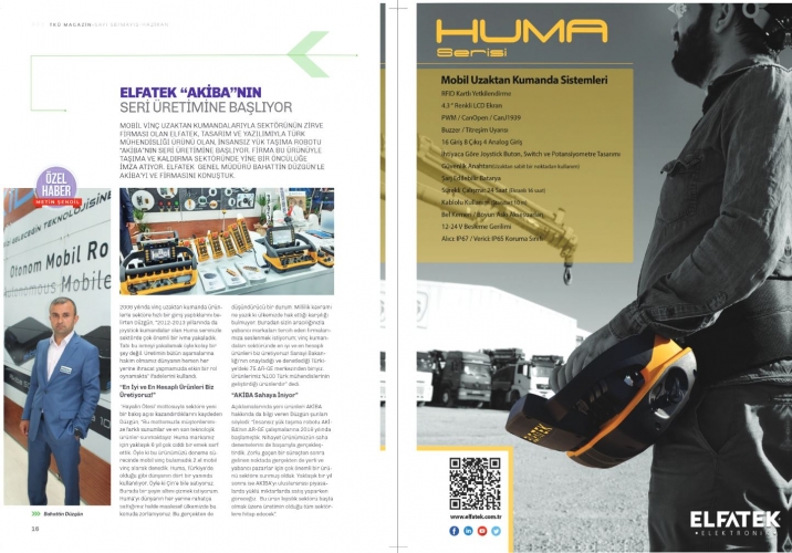 Bahattin Düzgün, TKU Magazin'in 58. sayısına özel açıklamalarda bulundu.